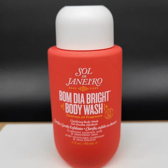 3-Piece Sol de Janeiro Bom Dia Bright 40 Body Wash & Cream Jet Set, New - Picture 3 of 7